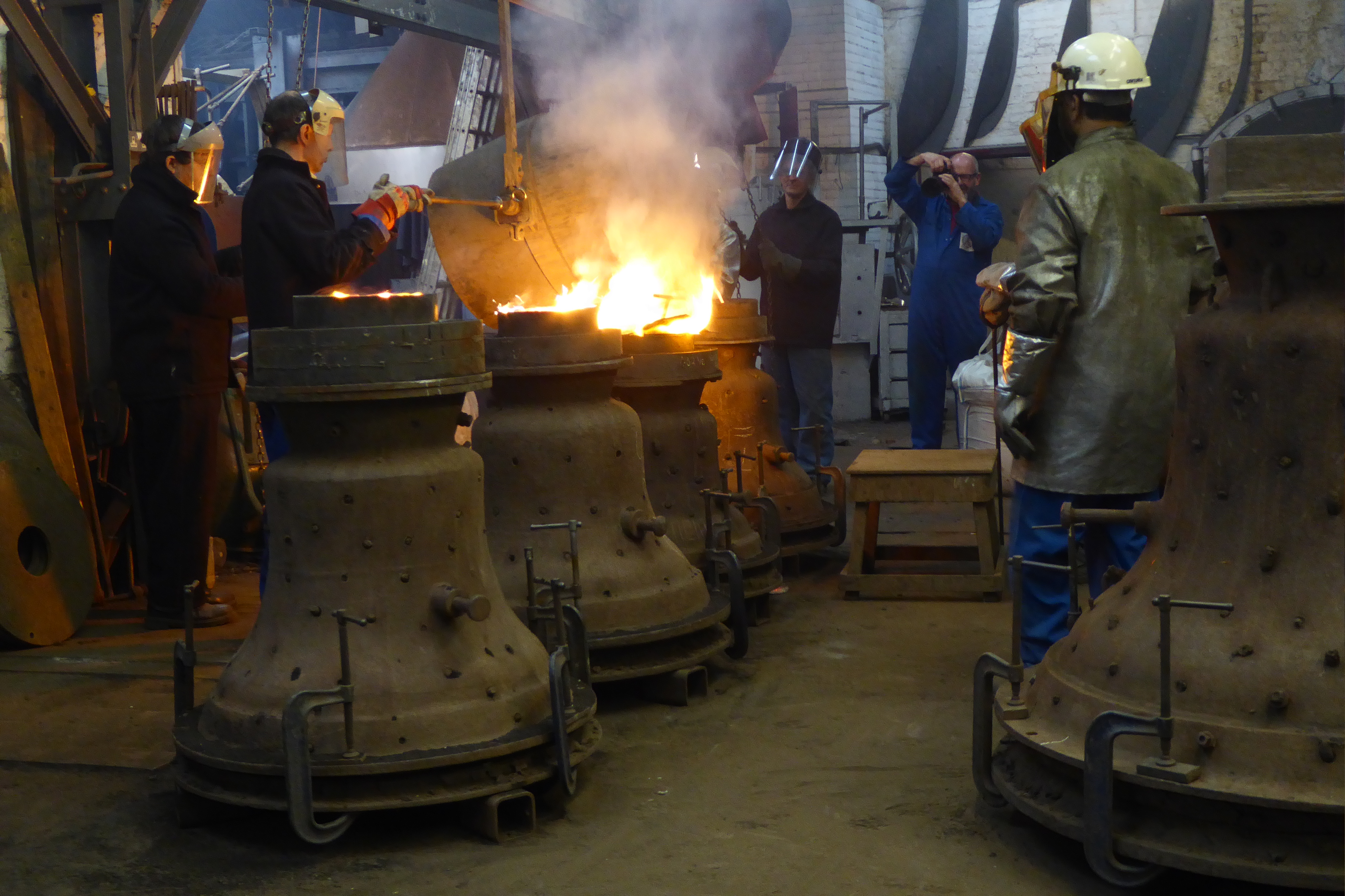 Casting the trebles for Brighstone